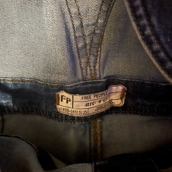 Free People Blue Denim Jumpsuit - Picture 4 of 4